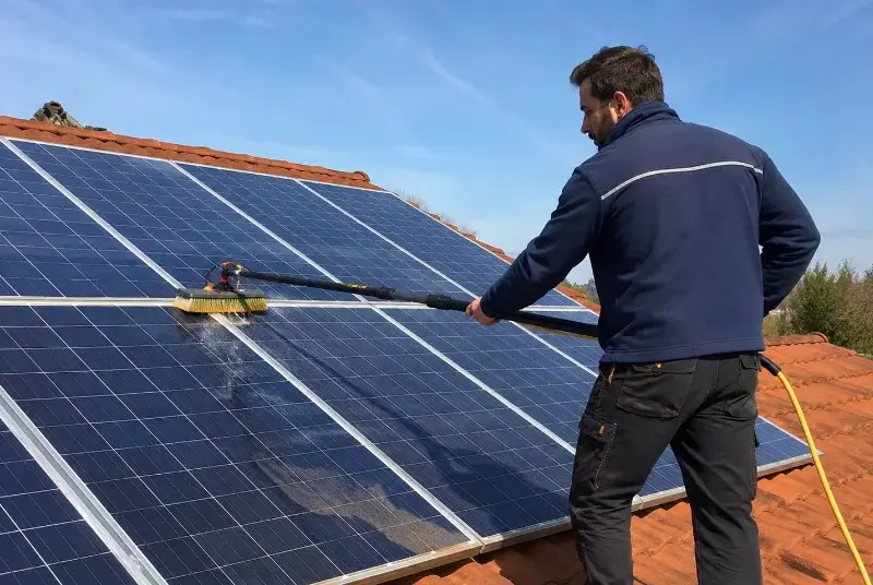Nettoyage et entretien de panneaux solaires à Ohlungen